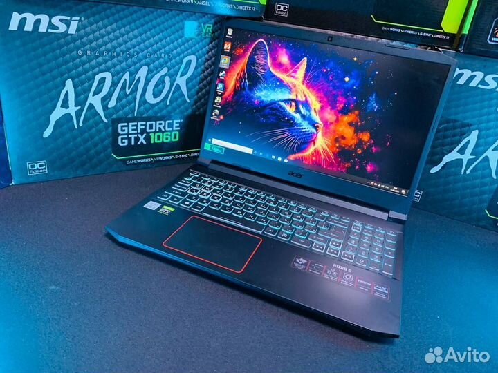 Игровой Ноутбук Acer IPS 144гц RTX 3060