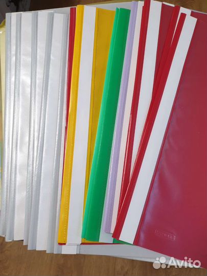 Файлы А4, лотки, папки, уголки, тетради, копирка