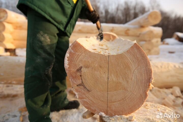 Плотник (сборщик домов) с проживанием