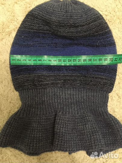 Шапка шлем зимняя