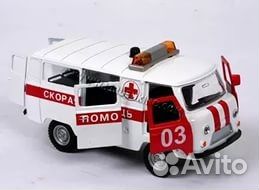 УАЗ 452 Скорая Помощь свет звук Технопарк 1232