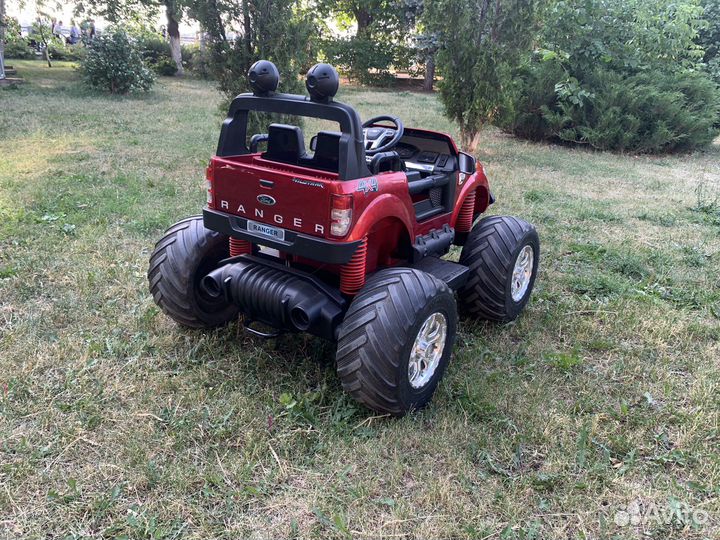 Детский электромобиль ford ranger monster truck