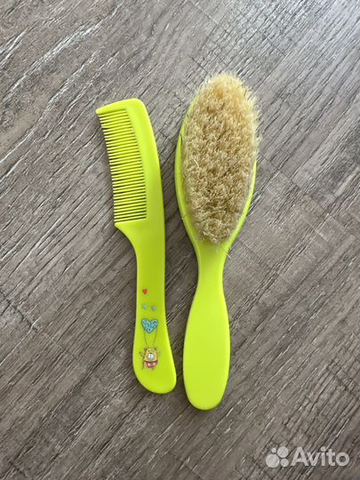 Соска пустышка avent, щетка расческа