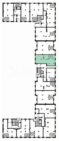 Аренда, торговое помещение площадью 99.4 кв.м