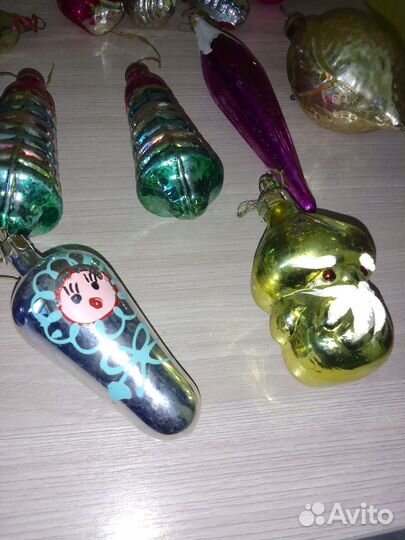 Елочные игрушки СССР