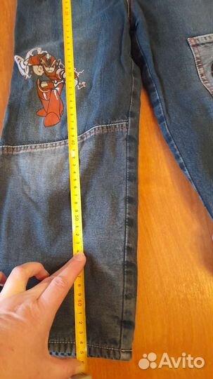 Джинсы на мальчика утепленные
