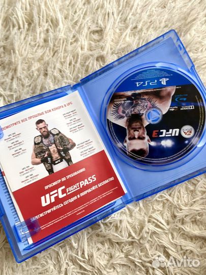 Ufc 3 ps4 диск