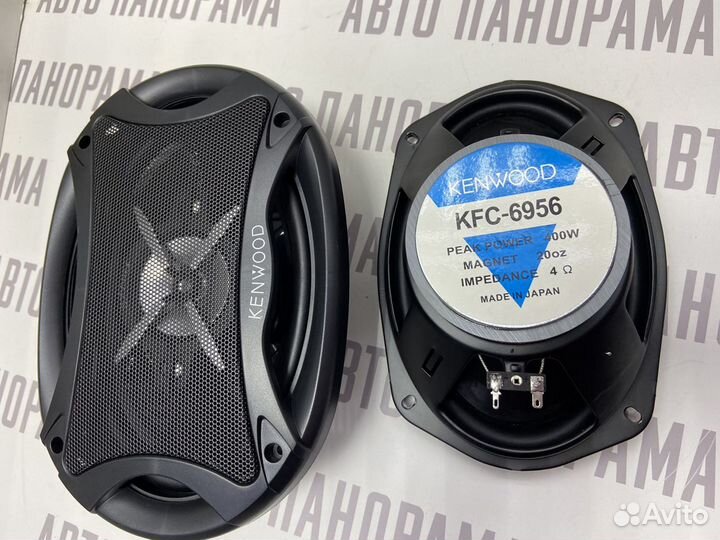 Овальные динамики “Kenwood”