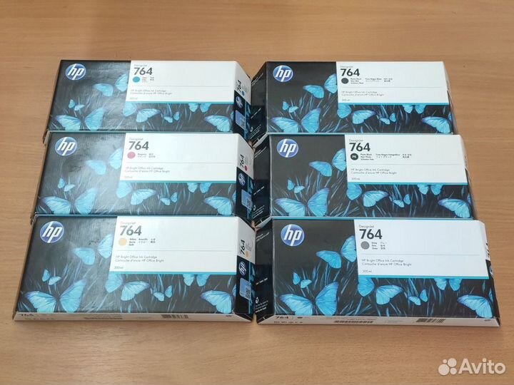 Новые оригинальные картриджи HP 764