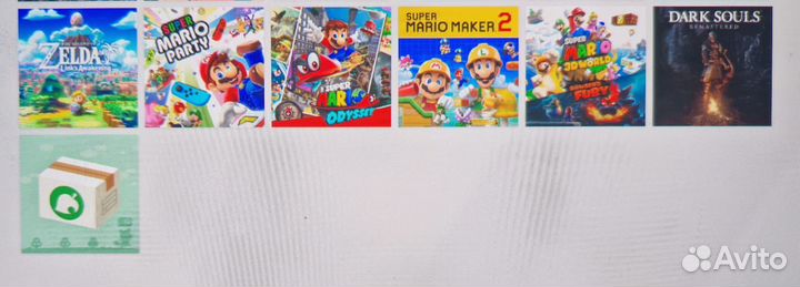 NintendoSwitch Oled Чип 300Gb+Любые Игры Бесплатно