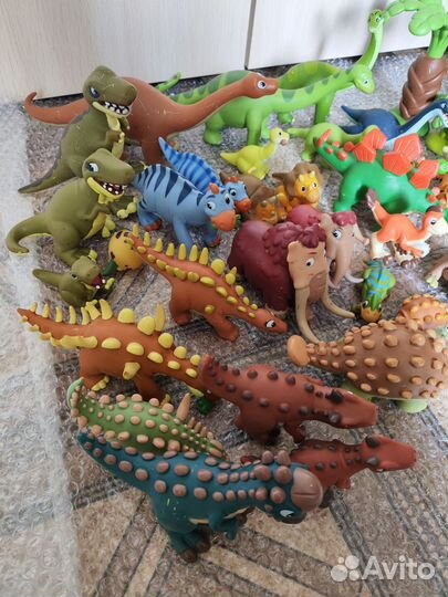 Деагостини Динозавры 47 фигурок+журналы