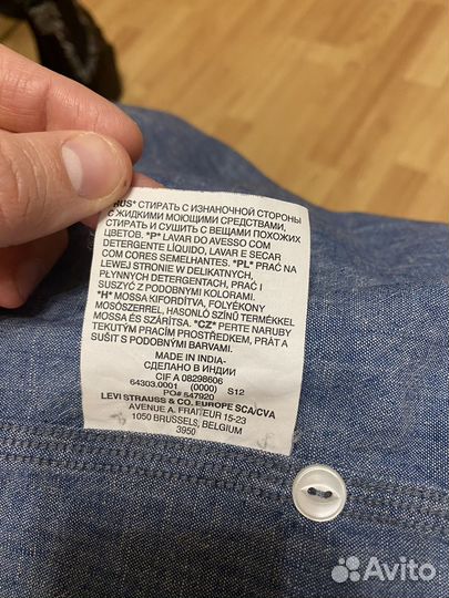 Рубашка Levi's размер М