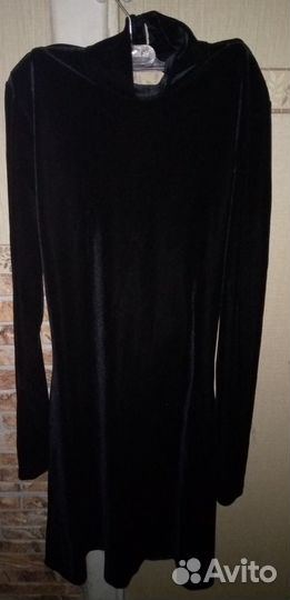 Платье женское 44-46 черное вечернее