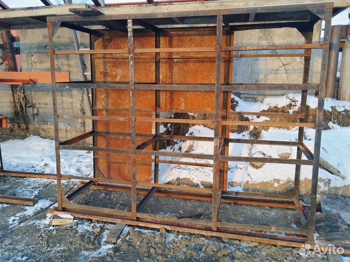 Стеллаж металлический для склада