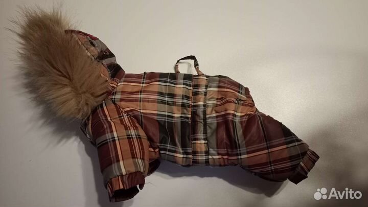 Комбинезон для маленькой собаки зима