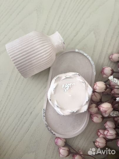 Ароматические свечи и шкатулки ручной работы