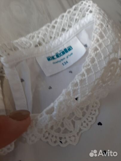 Блузка детская школьная