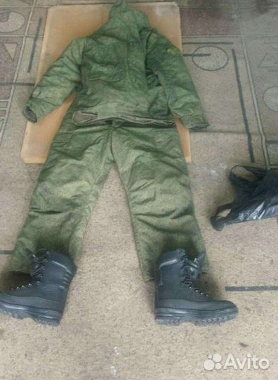 Зимний военный костюм