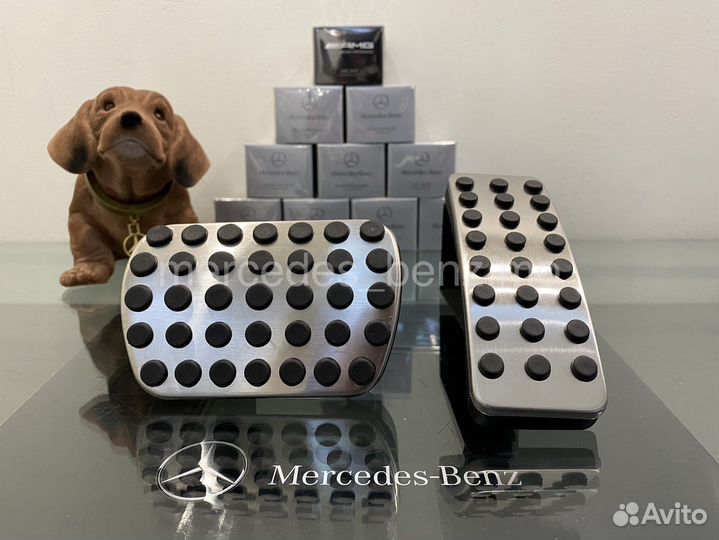 Накладки на педали AMG Mercedes Benz