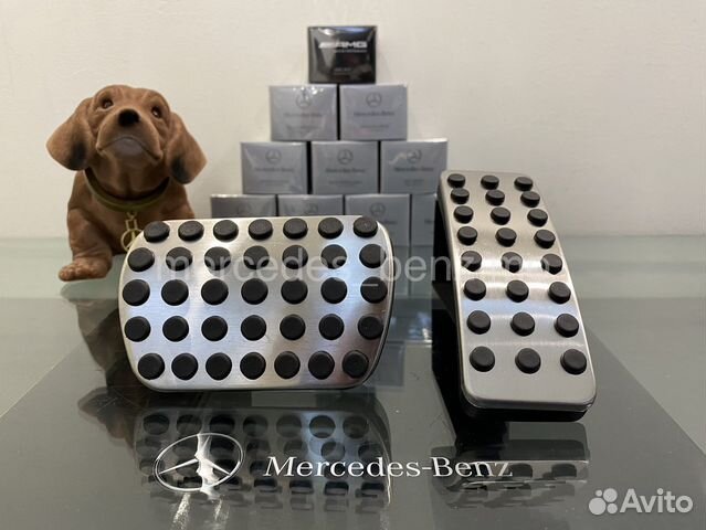 Накладки на педали AMG Mercedes Benz