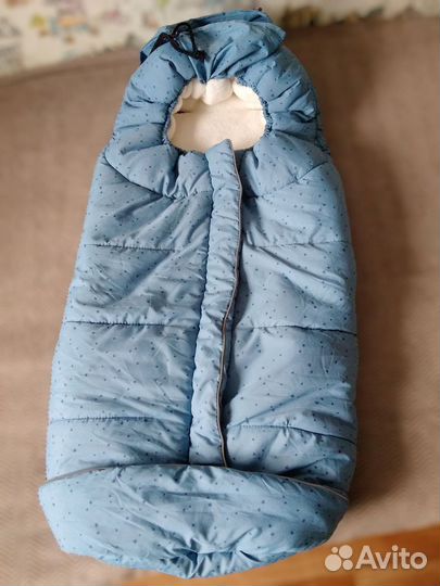 Зимний конверт в коляску