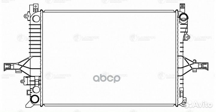 Радиатор охл. для а/м Volvo S60 (00) /S80 (98) MT