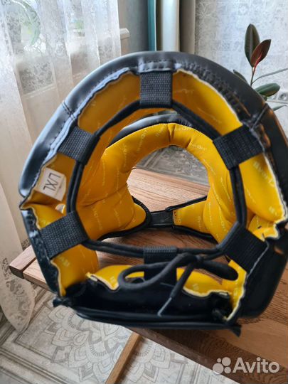 Боксерский шлем с бампером