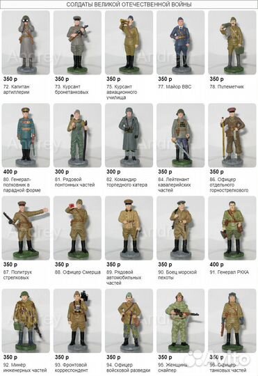 Оловянные солдатики (ВОВ) большая коллекция