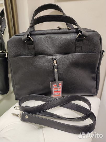 Новая сумка для ноутбука эко-кожа