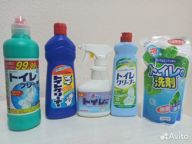 Средства для чистки унитаза