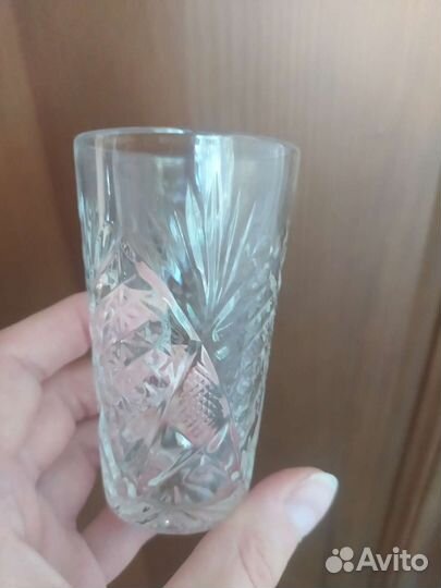 Хрустальные рюмки на ножке СССР