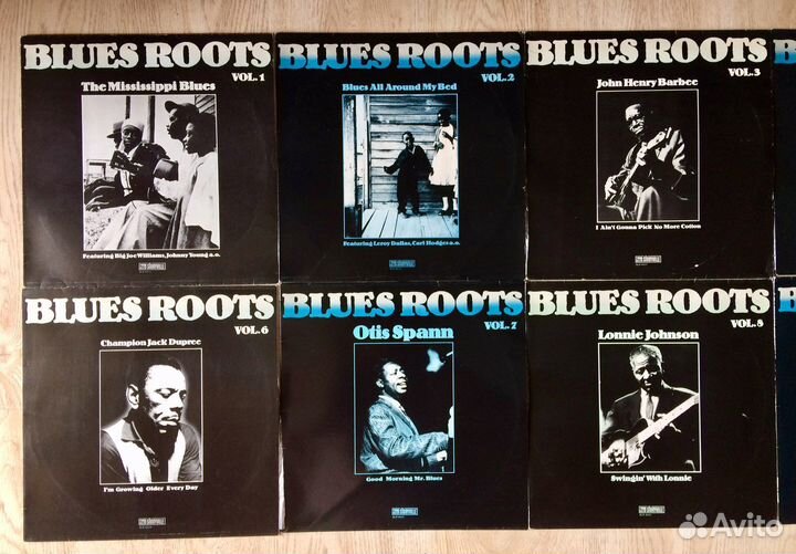 Коллекция виниловых пластинок “blues roots”