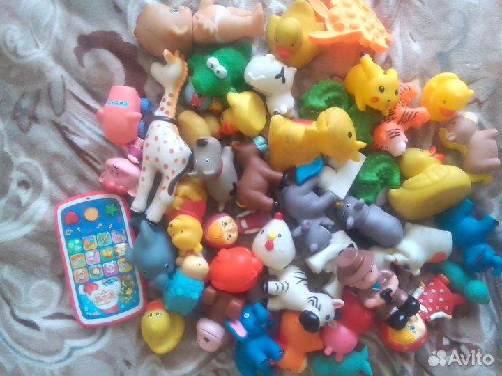 Резиновые игрушки