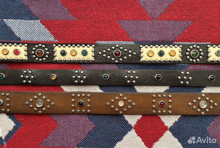 Ремень мужской RRL Ralph Lauren Double RL