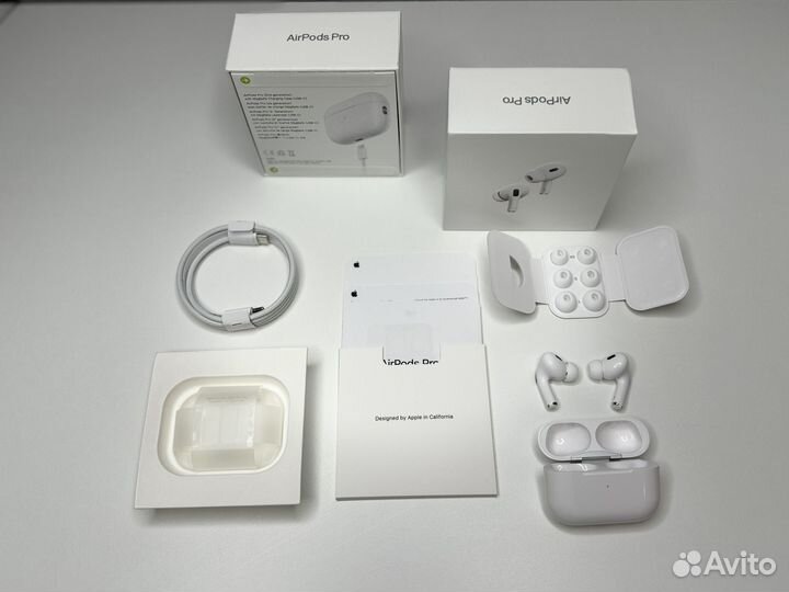 AirPods PRO 2 (чип Huilian 247b) USB-C Гироскоп