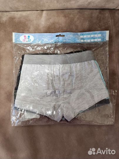 Набор трусов для мальчика, новые р. 110, 4 шт