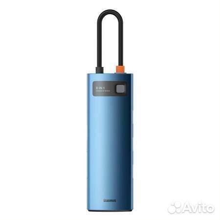 Переходник baseus Metal Gleam Series 8-in-1, Разве