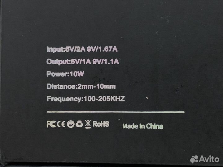 Магнитный держатель телефона с беспроводной зарядк