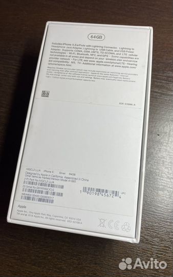 iPhone X, 64 ГБ