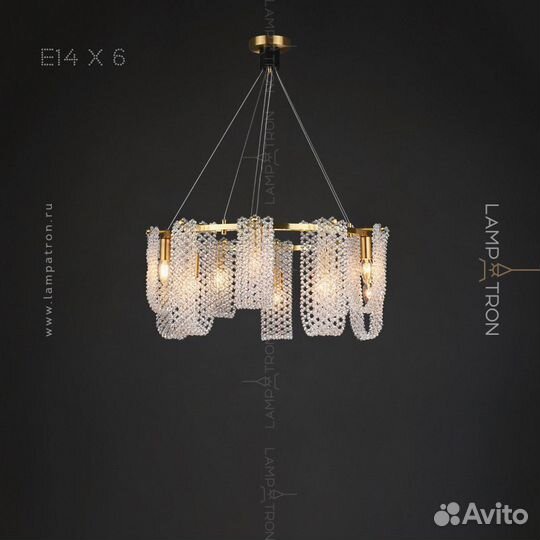 Люстра palmira CH 18 ламп palmira-ch-18