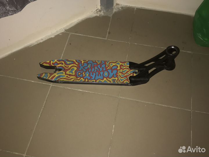 Дека теч тим квант для трюквого самоката