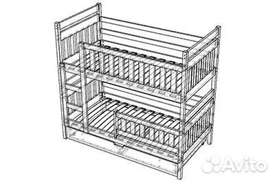 Двухъярусная кровать