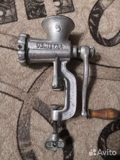 Мясорубка ручная ленинград СССР