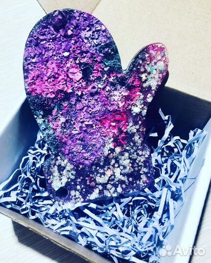 Елочные игрушки из эпоксидной смолы