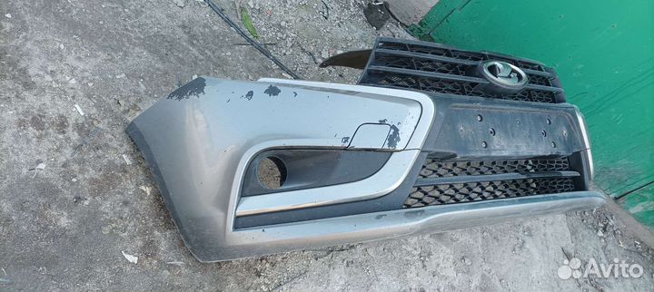 Передний бампер лада Веста