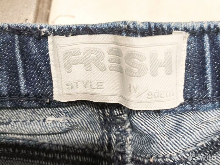 Джинсы для девочки 80-86