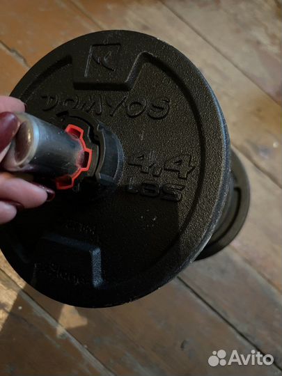 Гантели разборные 13-14кг