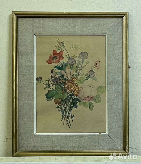 Картина старинная рубеж 19-20 в