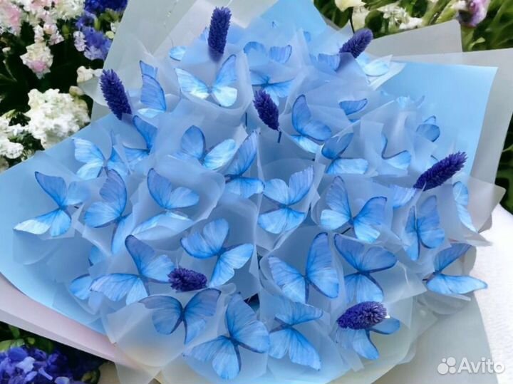 Букет из бабочек