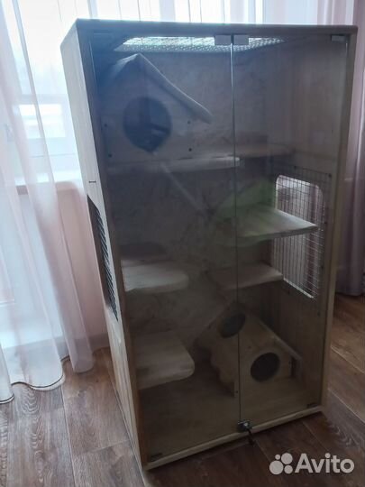 Витрина для шиншилл бу